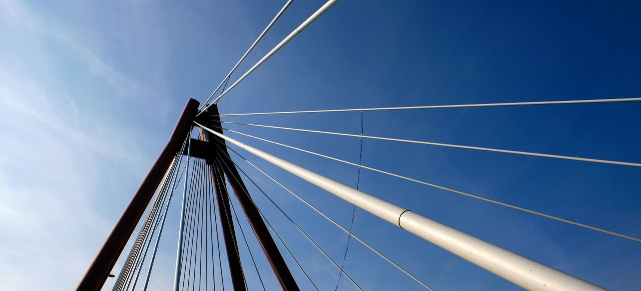 Robert N. Stewart Bridge in Columbus, Indiana